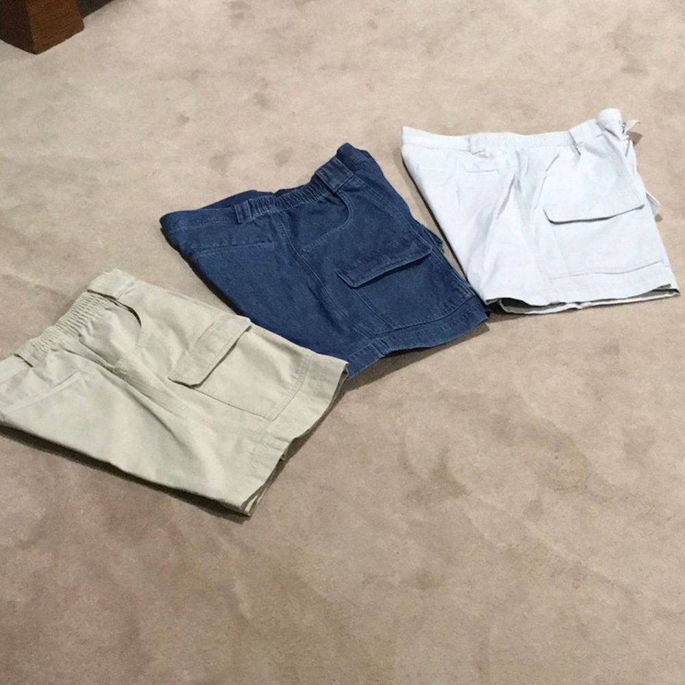 Roundtree and Yorke Mens shorts, new without tags, three pairs